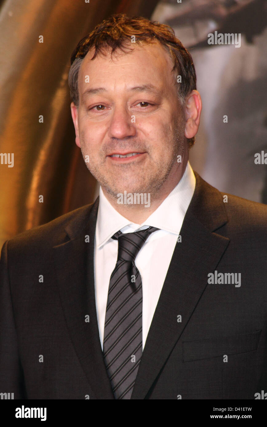 London, UK. 28th February 2013. Sam Raimi at the European Premiere of ...