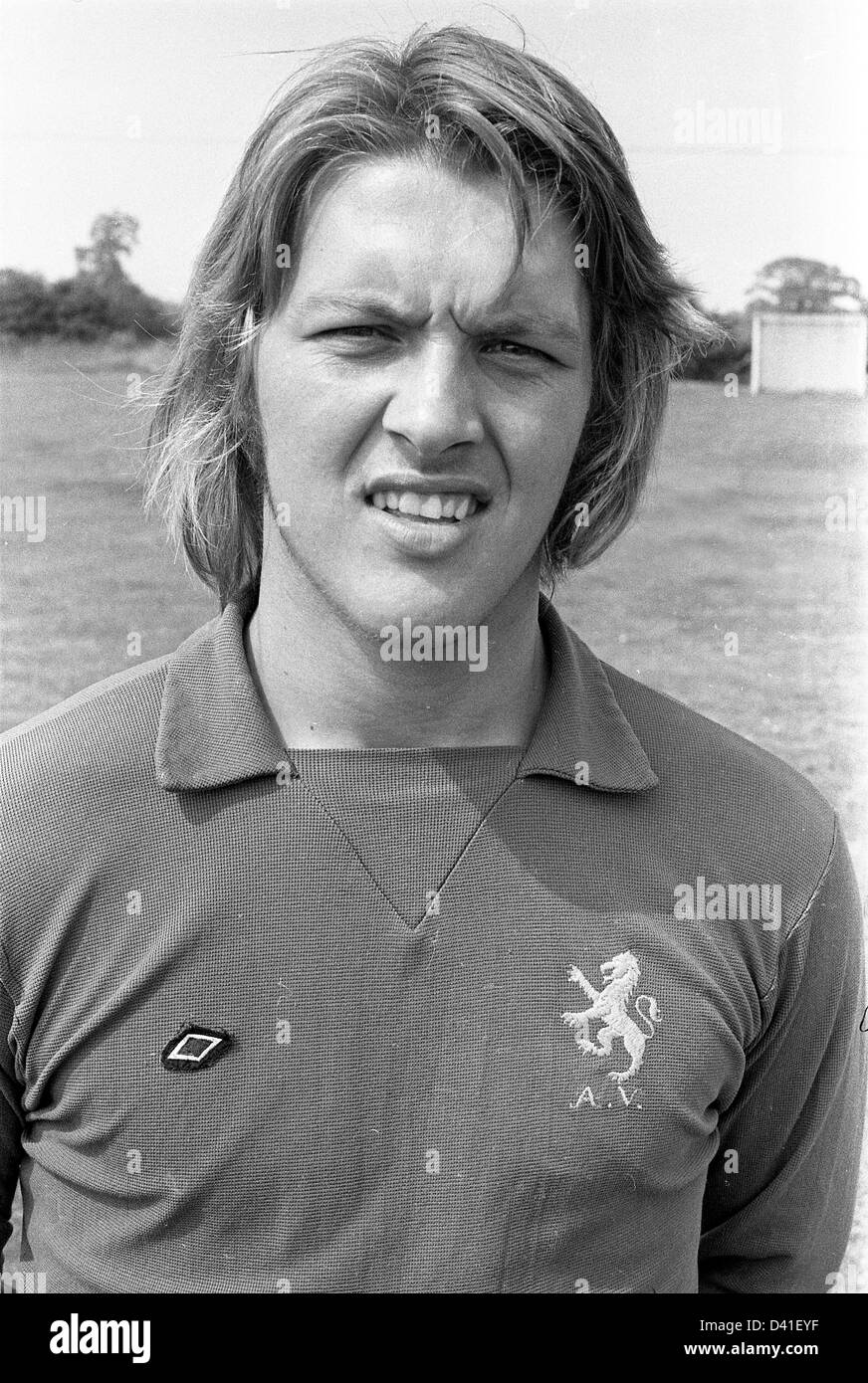 Jake Findlay Aston Villa football club footballer 1972 Stock Photo Alamy