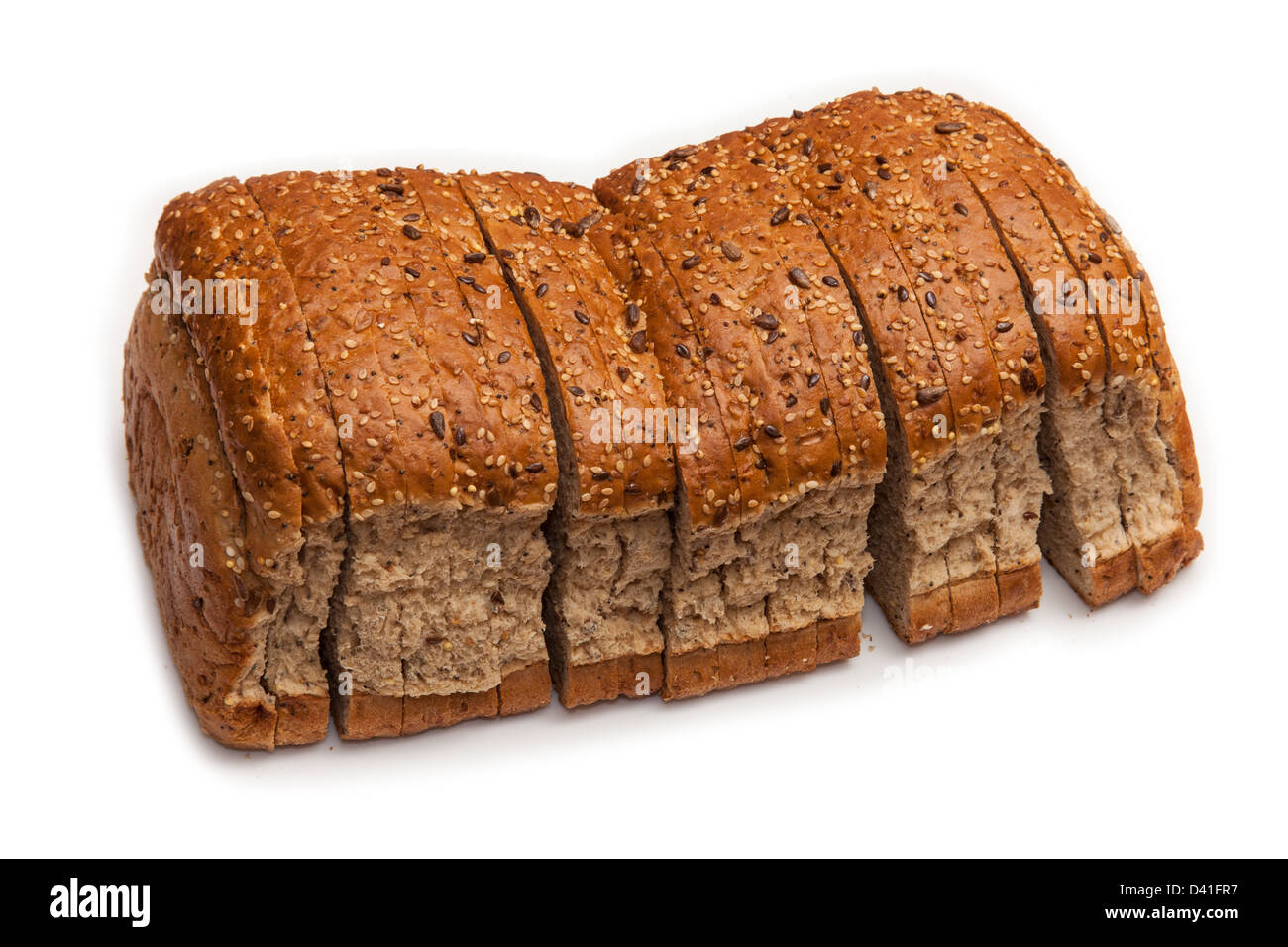 Loaf Bread Brown Sliced Hi Res Stock Photography And Images Alamy