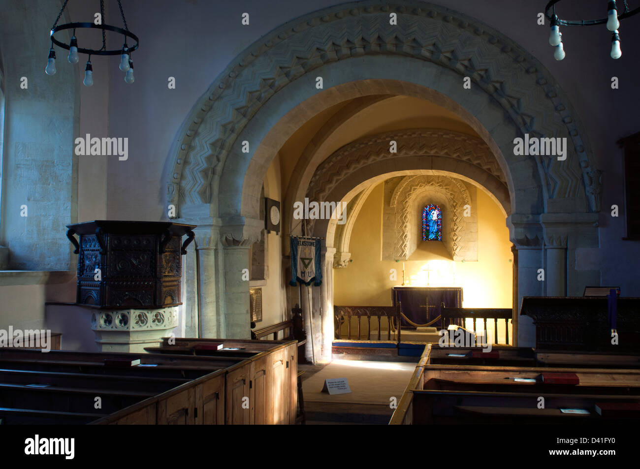 St. John the Evangelist Church, Elkstone, Gloucestershire, England, UK Stock Photo Alamy
