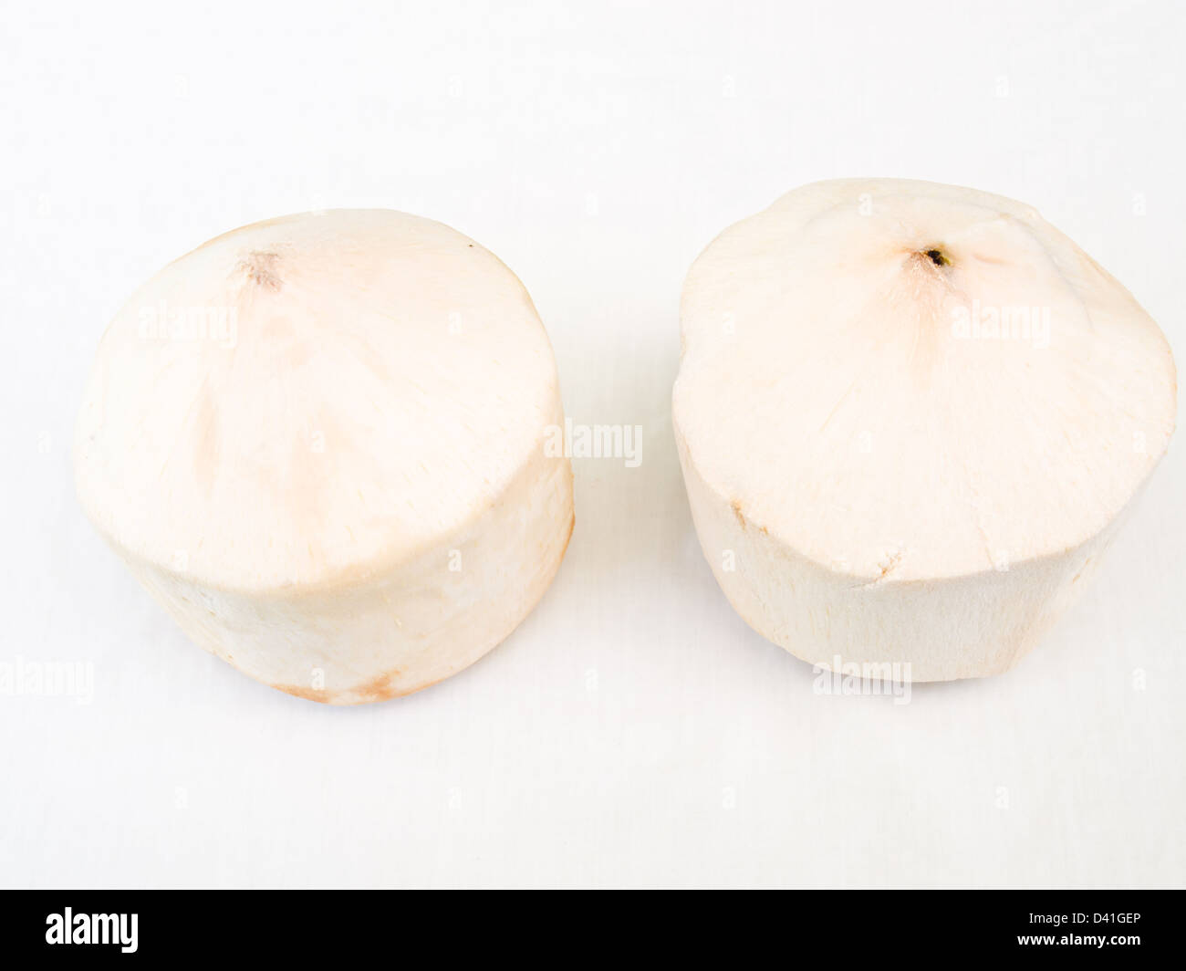 A fresh coconut from Thailand Stock Photo Alamy