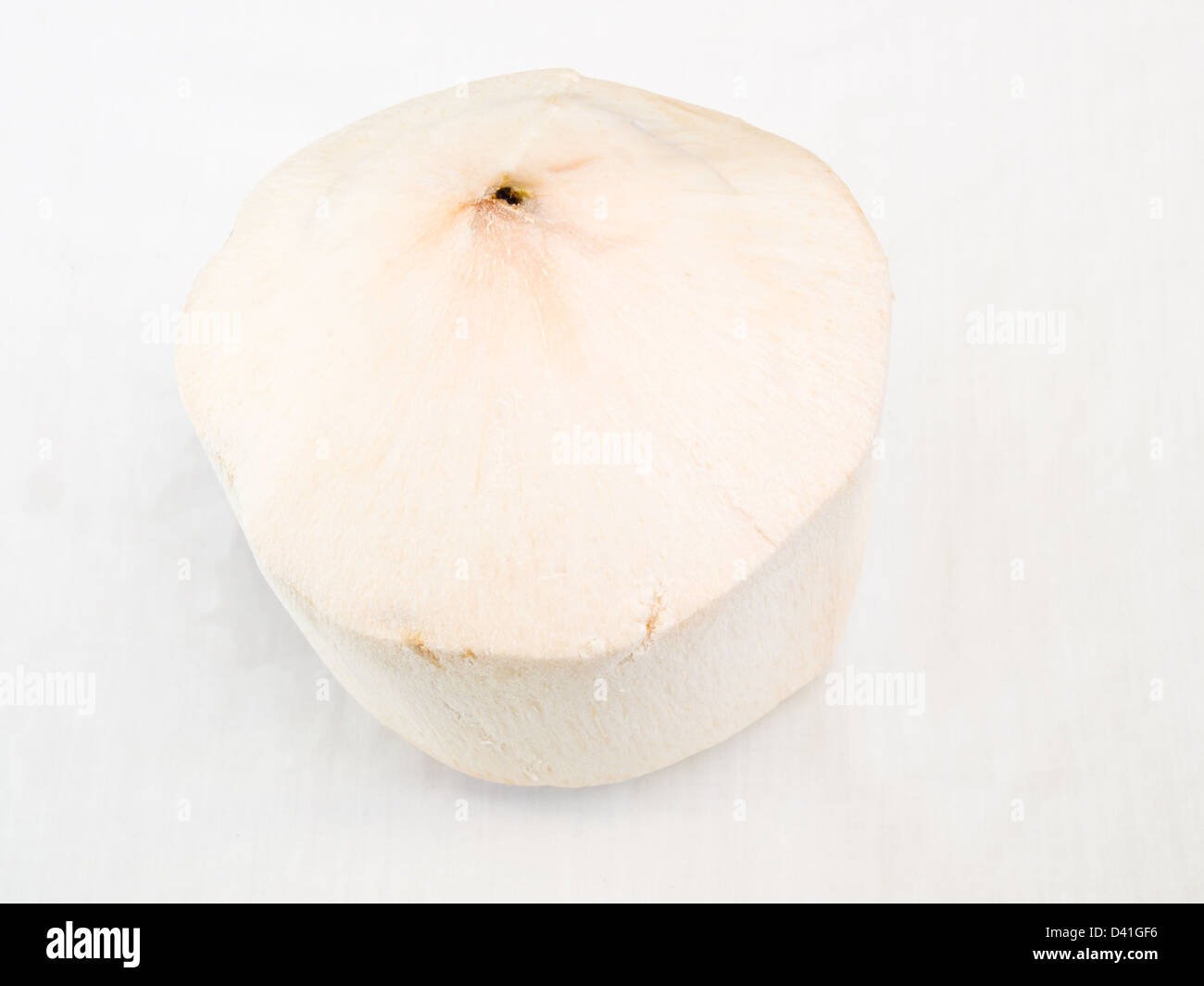 A fresh coconut from Thailand Stock Photo Alamy