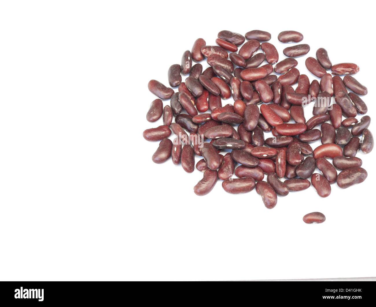 Heap of dried kidney beans or red beans Stock Photo Alamy