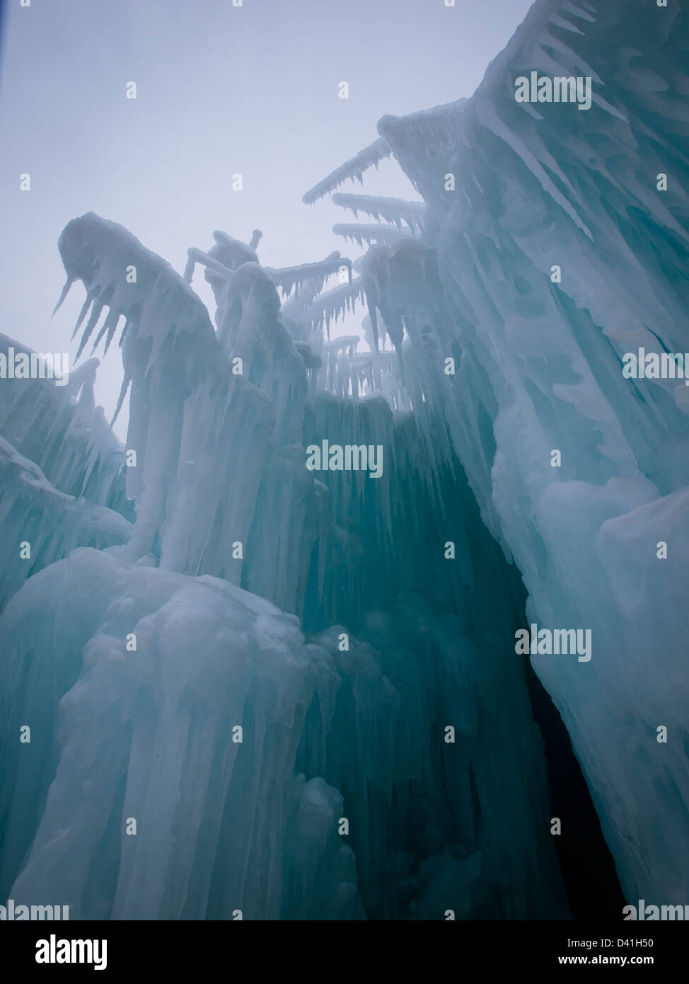 Ice Castles of Silverthorne, Colorado Stock Photo Alamy