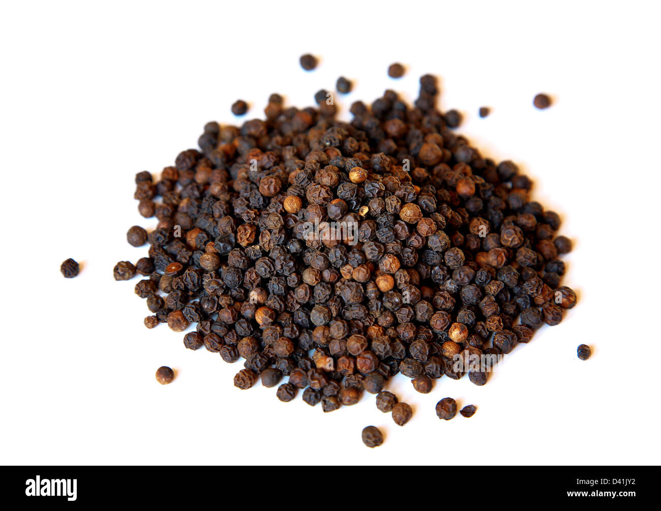 Black pepper indian spice Stock Photo Alamy