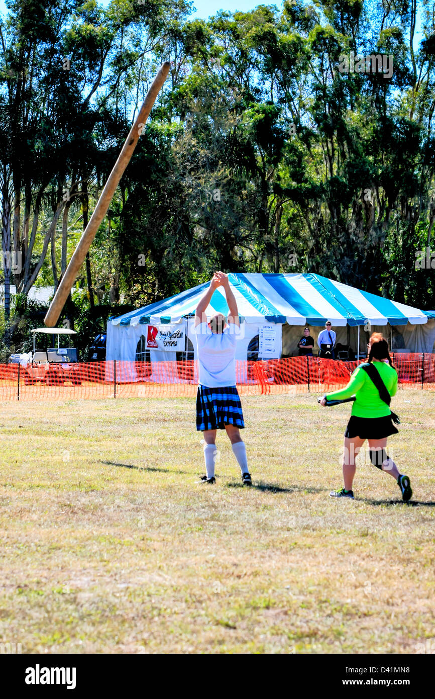 Caber toss usa hi-res stock photography and images - Alamy