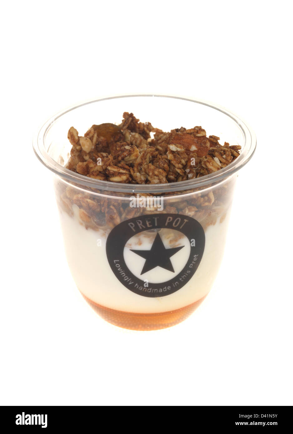 Honey and Granola Stock Photo Alamy