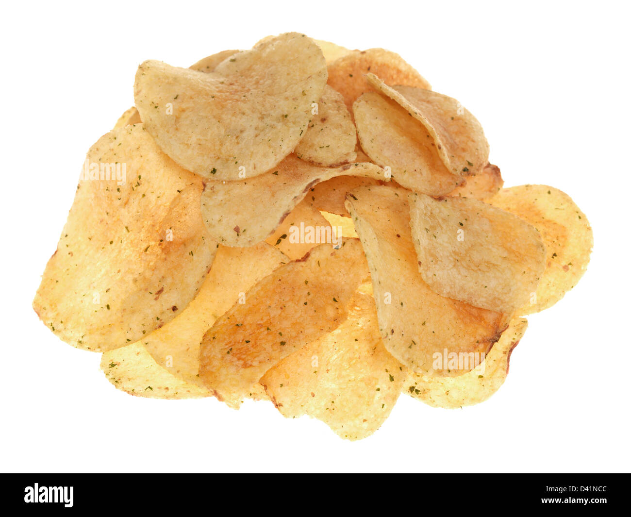 Potato Crisps Stock Photo