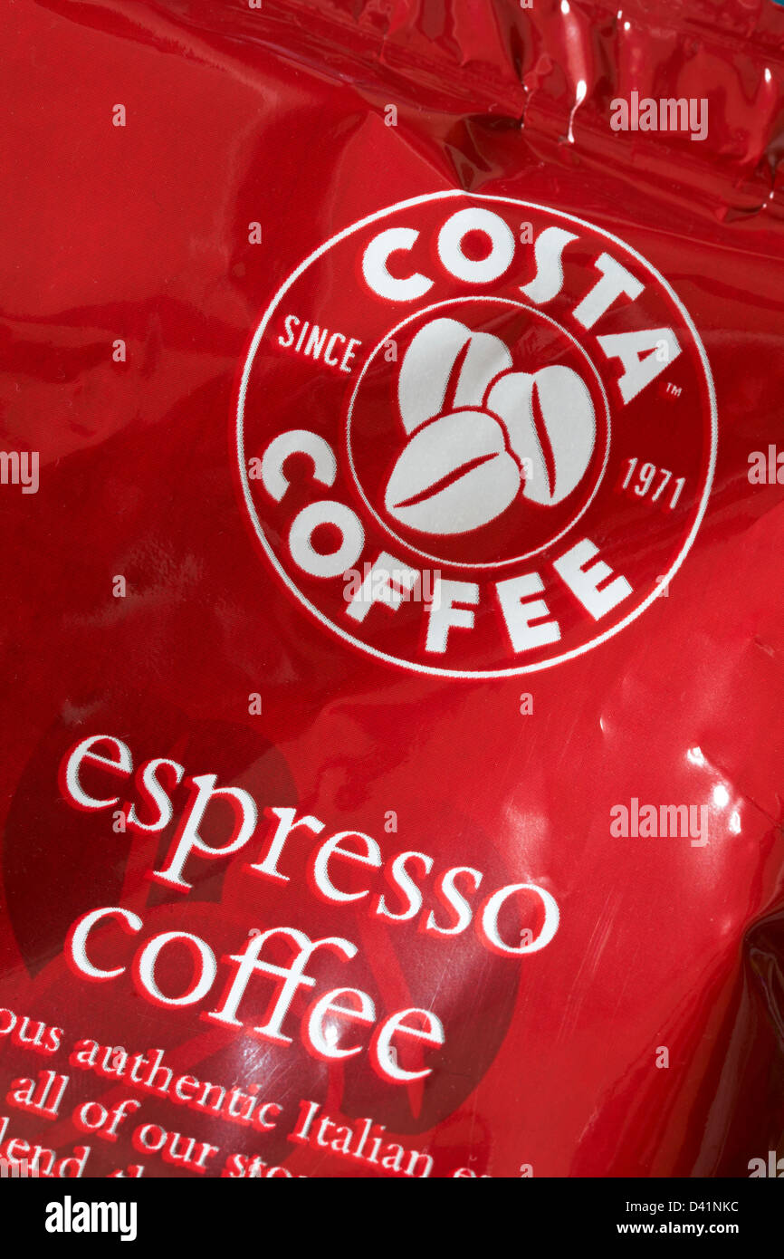 Bag of costa espresso coffee hi-res stock photography and images - Alamy