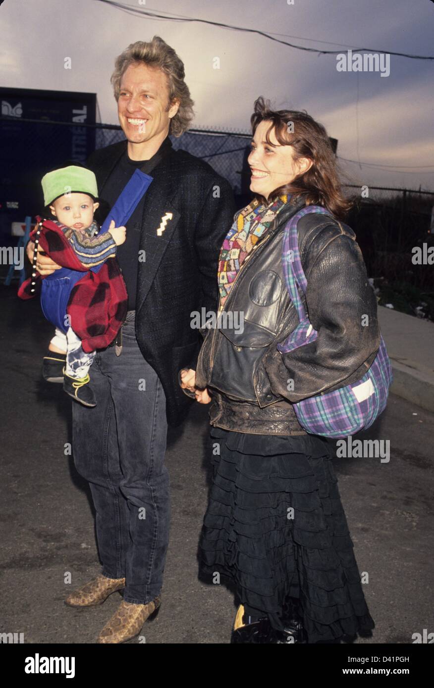 Karen allen and son hires stock photography and images Alamy