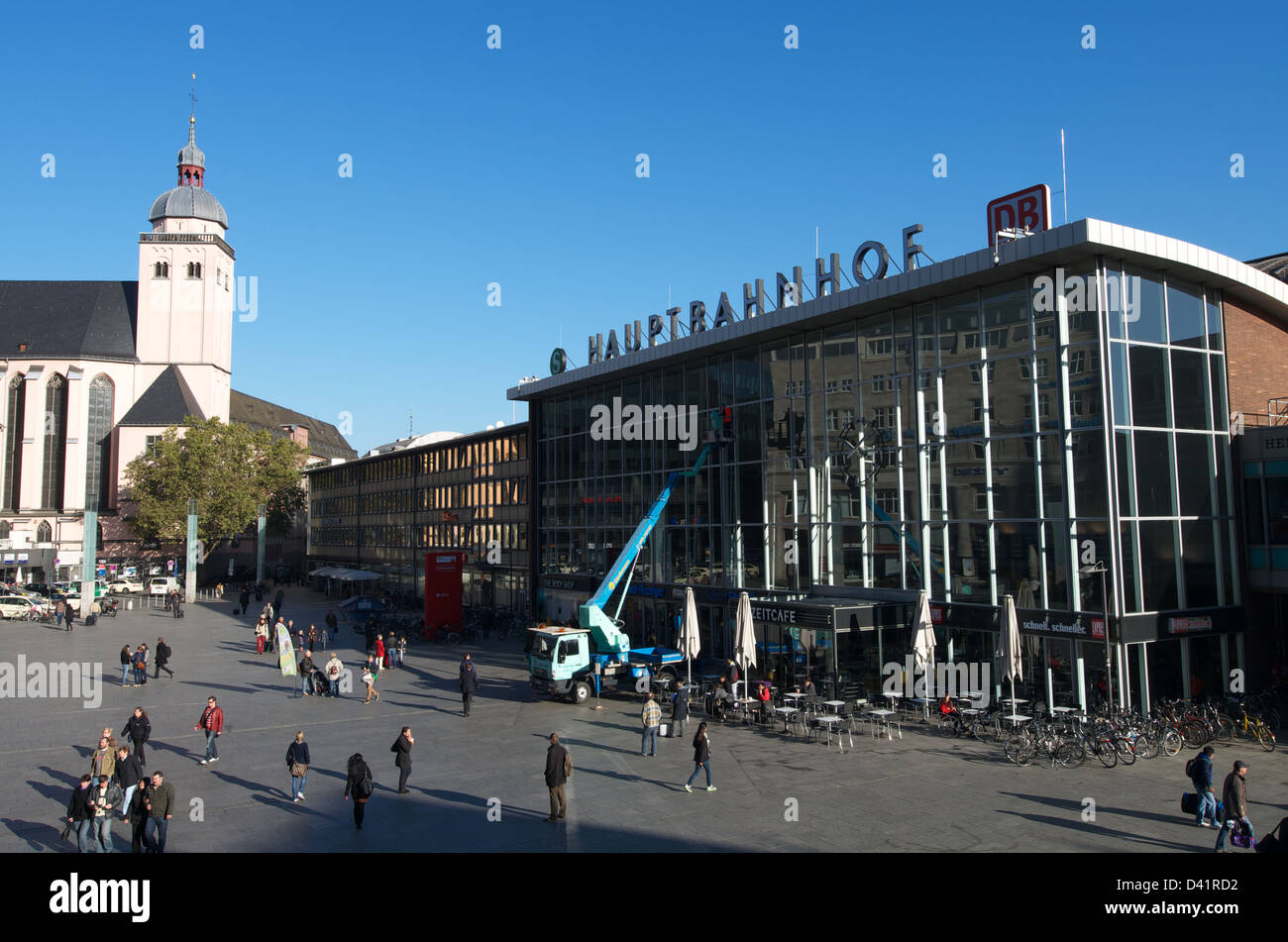 Cologne Railway Station, Germany Stock Photo Alamy