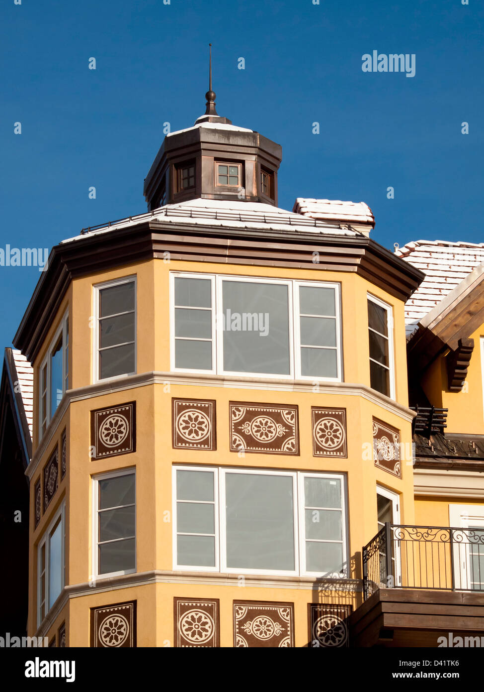 Condominium building in Vail Resort, Colorado Stock Photo Alamy