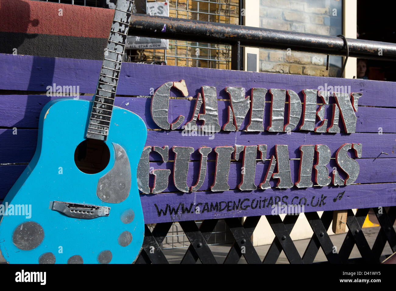 Camden Lock markets in Camden Town, London. Stock Photo