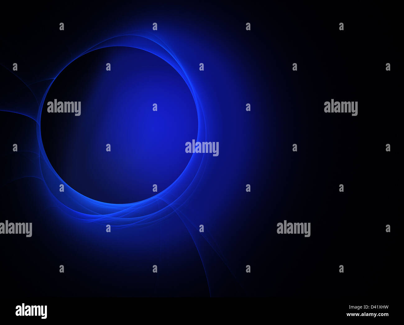 Dark blue Neptune the eighth and most distant of Solar