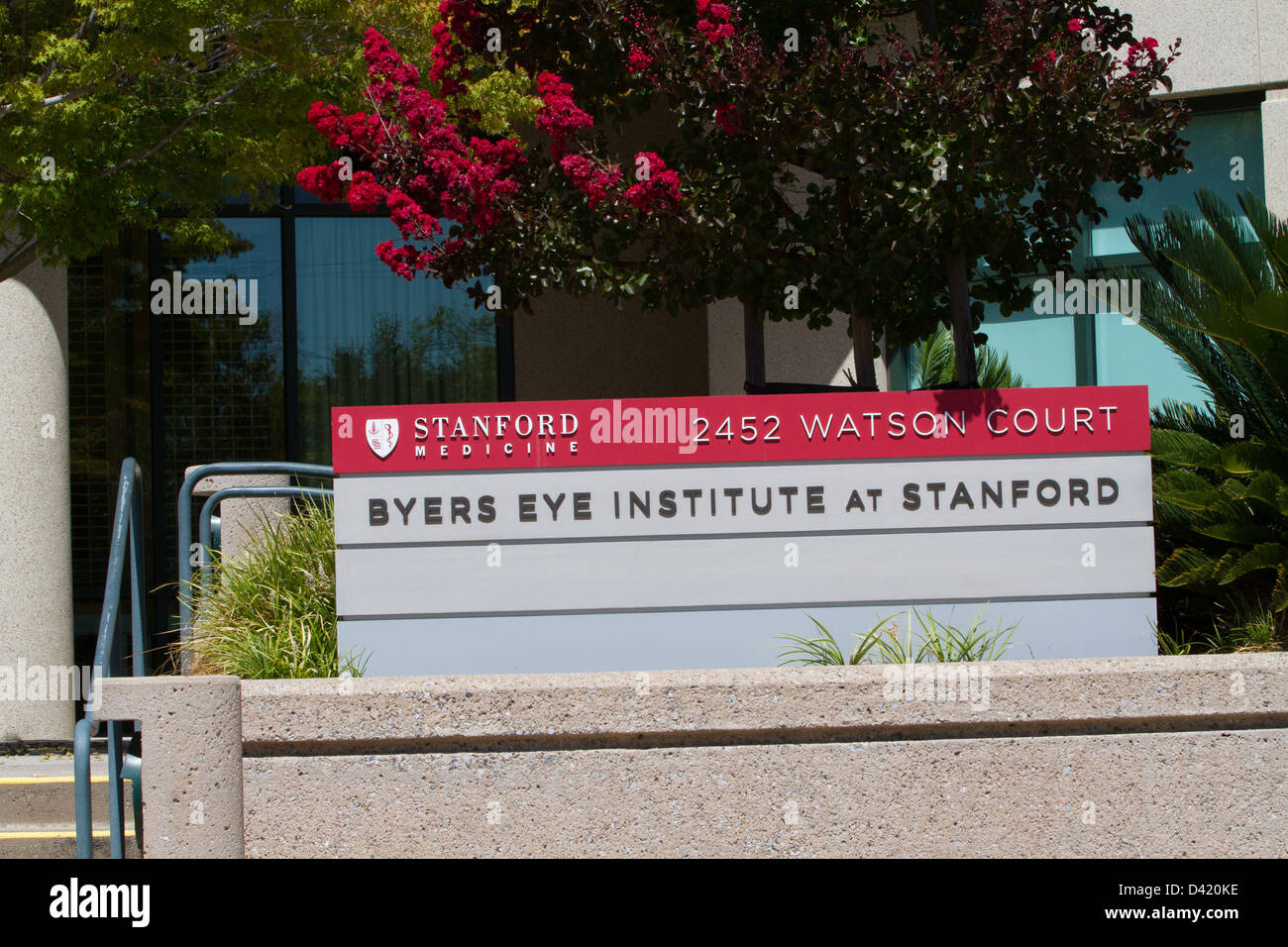 Stanford Universities Byers Eye Institute Stock Photo