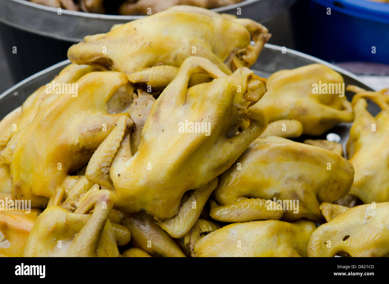 Stewed chicken for Chinese New year , Thailand market Stock Photo Alamy