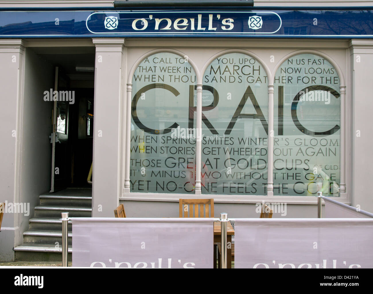 O'Neill's Pub, Cheltenham Gloucestershire Stock Photo