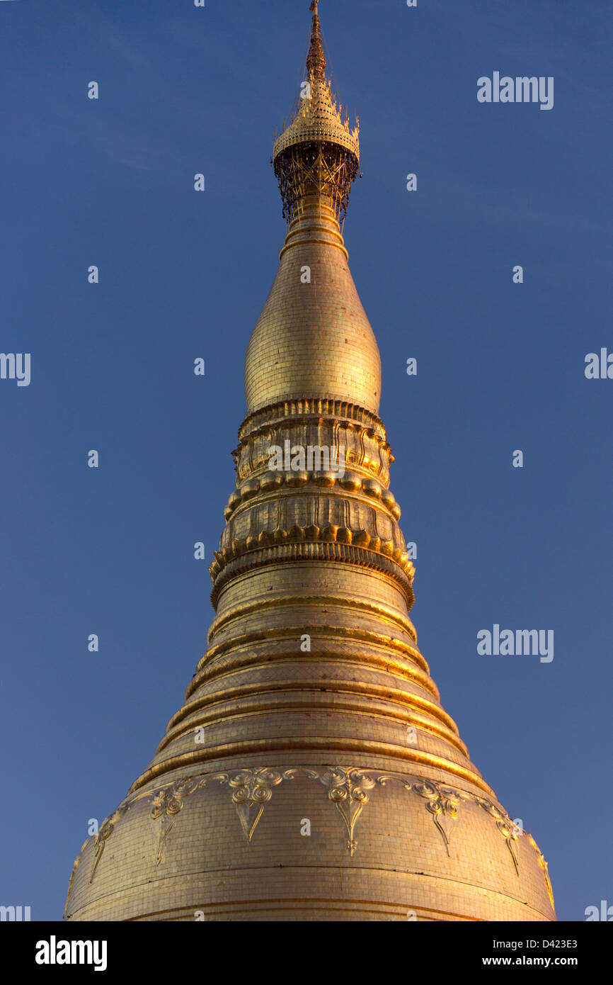 Shwedagon Paya, Yangon, Myanmar Stock Photo