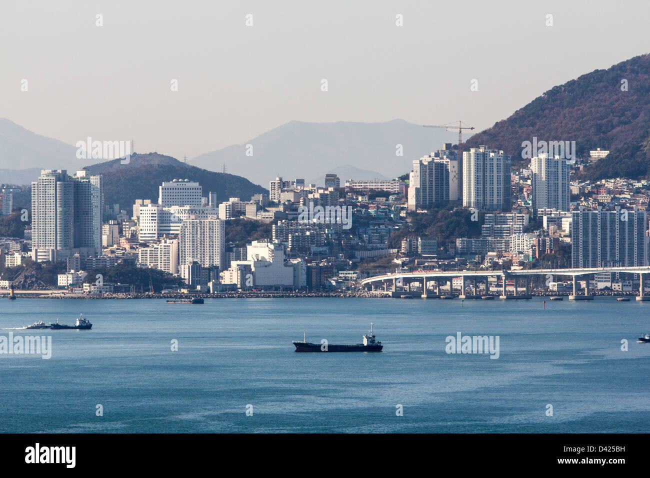 Bay of Busan Stock Photo