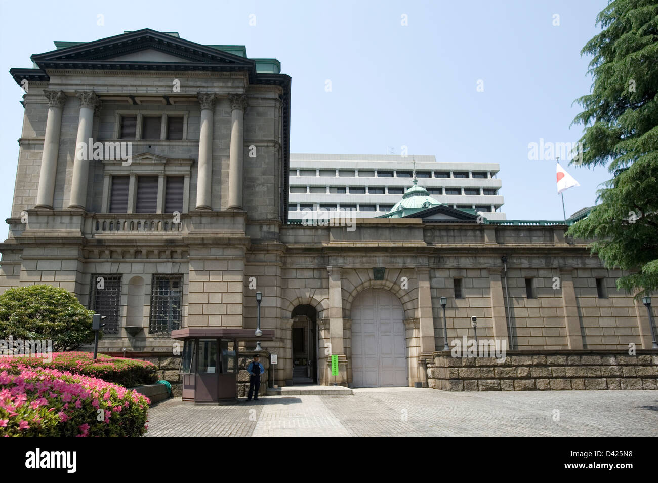 Headquarters of Japan's Nippon Ginko, Bank of Japan (BOJ), historic