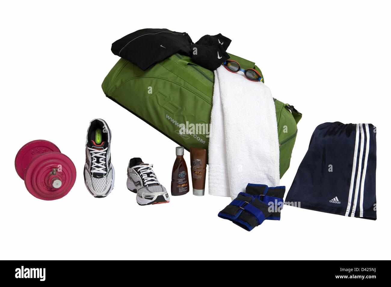 Berlin, Germany, sportswear and fitness utensils Stock Photo Alamy