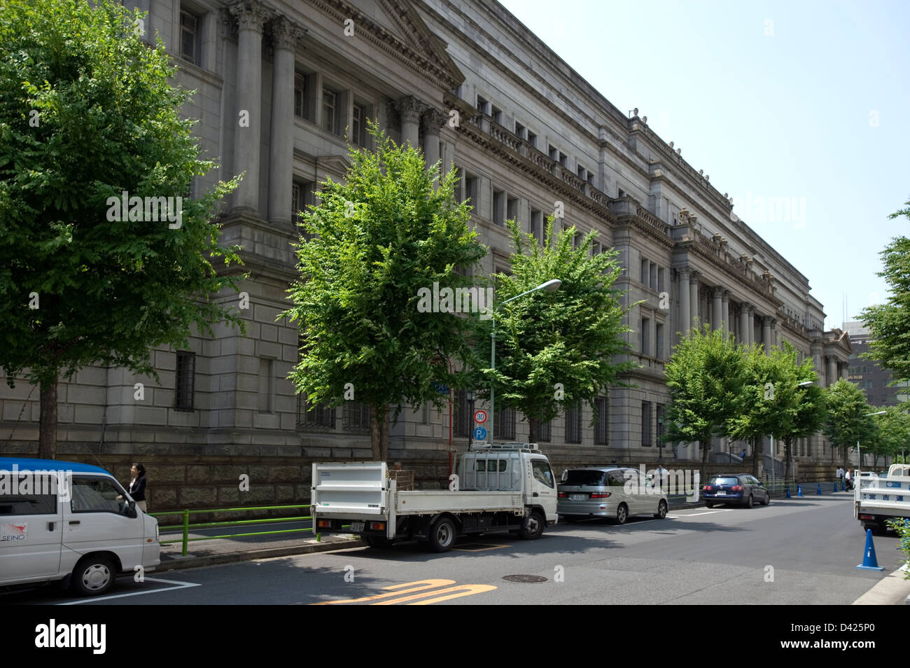 Headquarters of Japan's Nippon Ginko, Bank of Japan (BOJ), historic