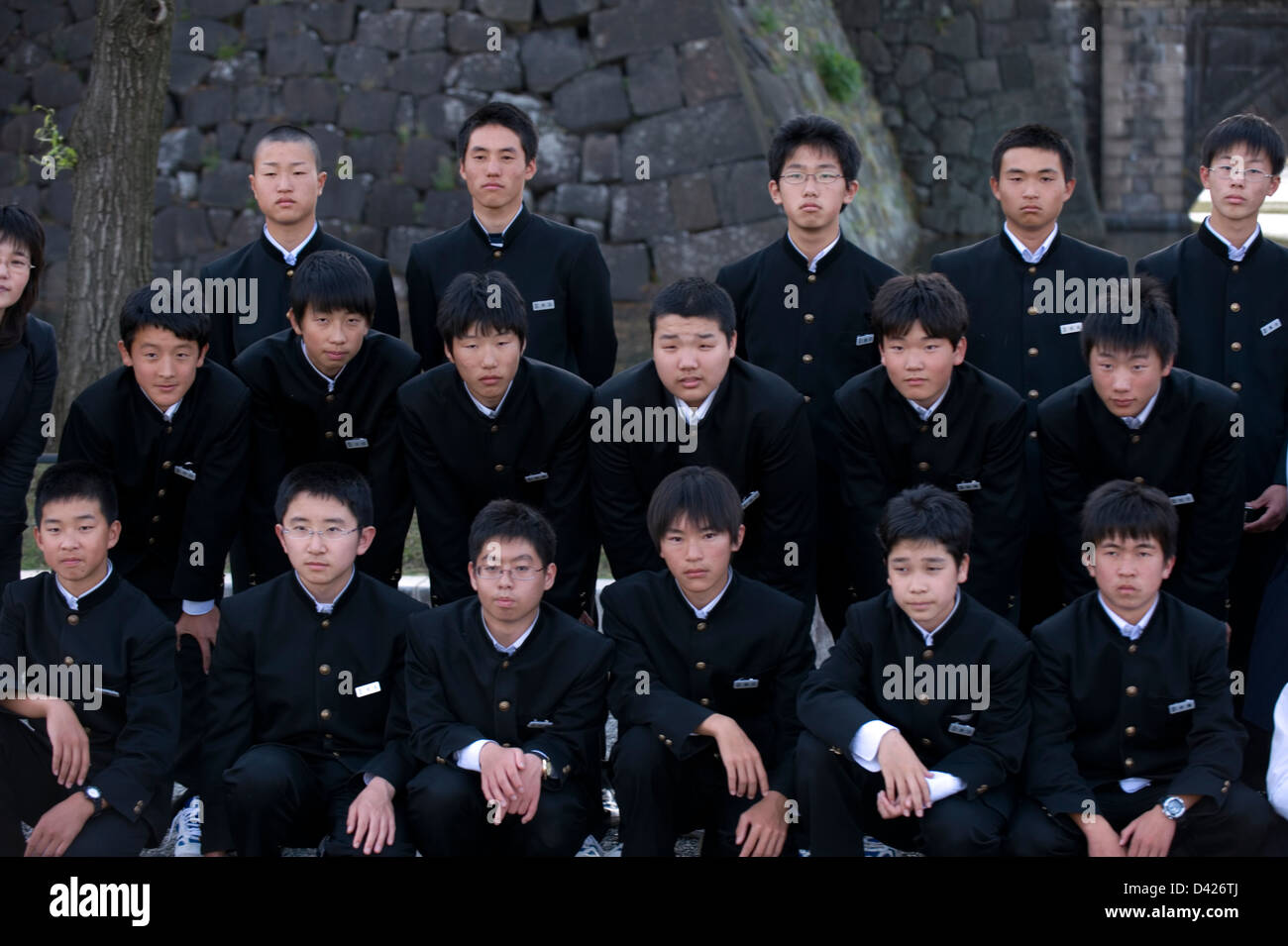 Japanese teenagers school japan hires stock photography and images Alamy