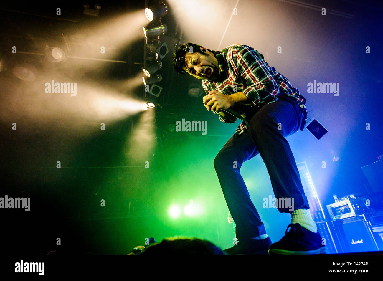 Lead singer of the band the deftones hi-res stock photography and ...