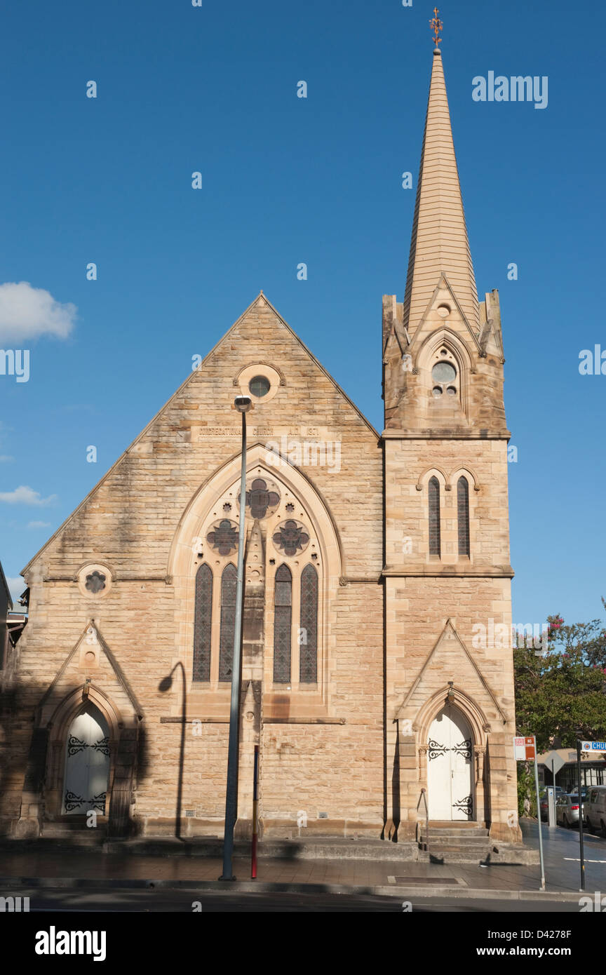 Congregational Church in Church Street in Parramatta Stock Photo Alamy