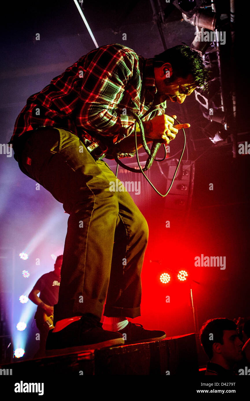 Lead singer of the band the deftones hires stock photography and