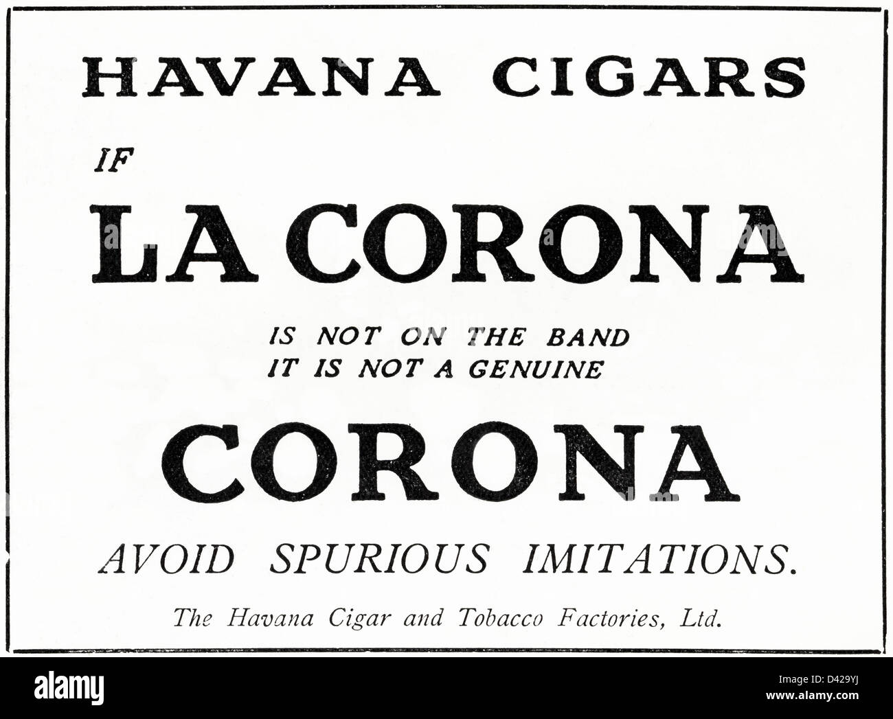 Cigar Advertising High Resolution Stock Photography And Images Alamy