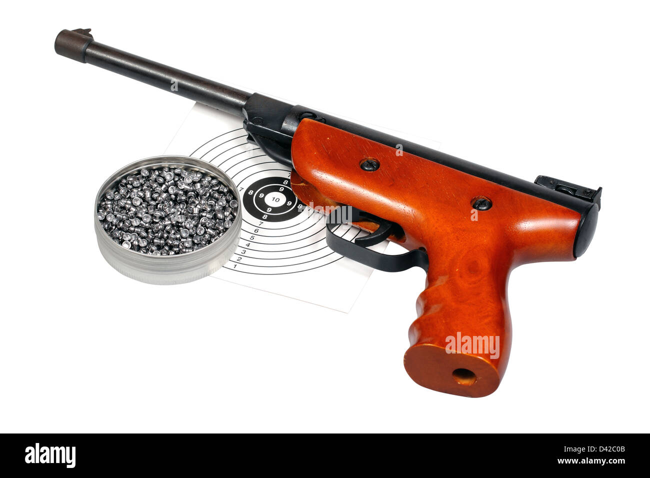 Target shooting equipment Stock Photo Alamy