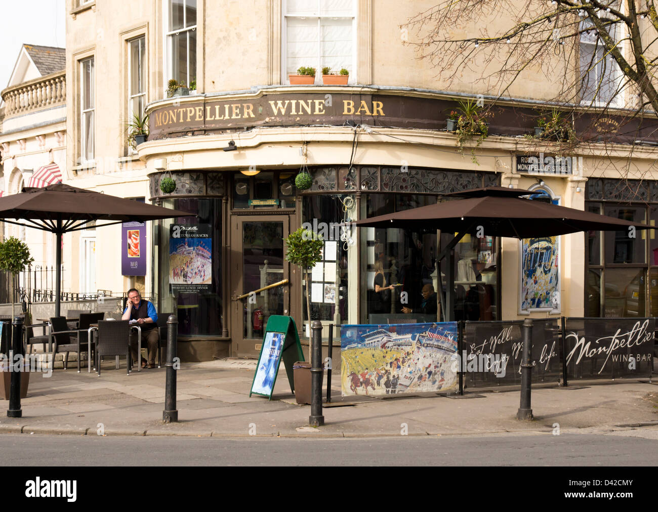 Montpellier wine bar cheltenham hires stock photography and images Alamy