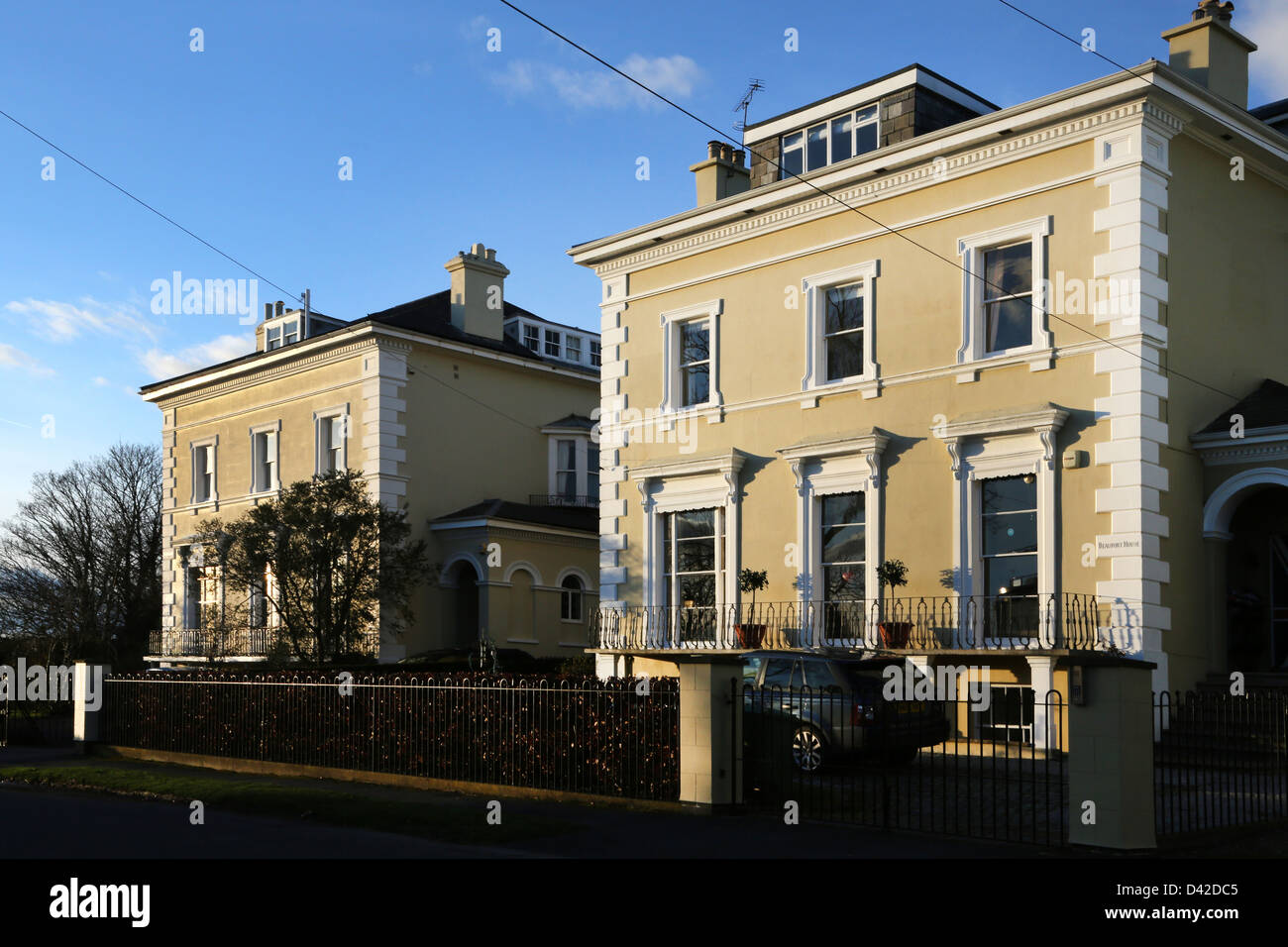 Houses Cheltenham Gloucestershire England Stock Photo Alamy