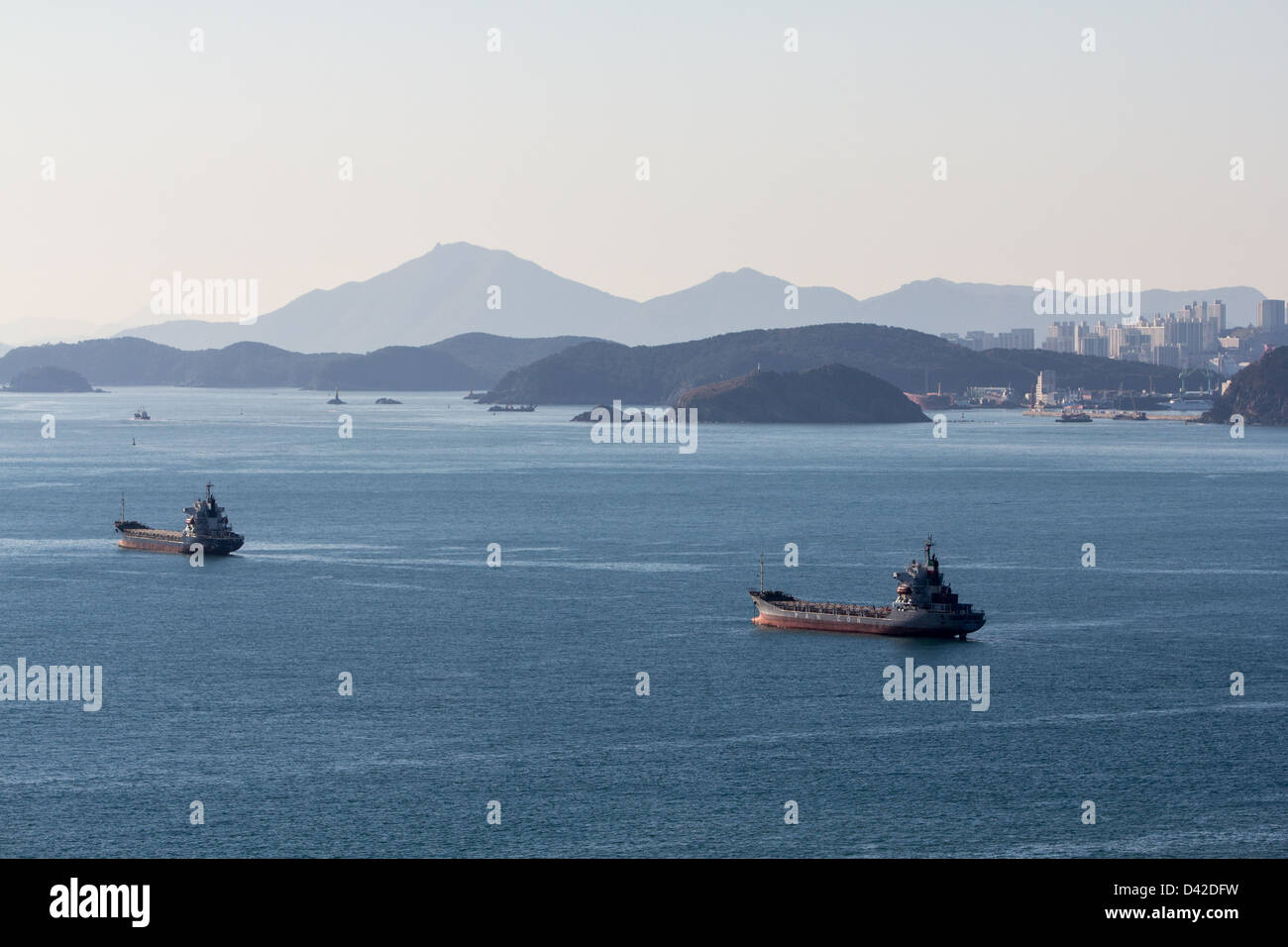 Bay of Busan Stock Photo