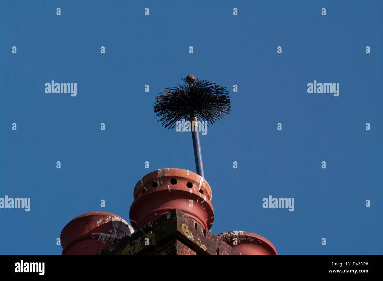 Chimney sweep with broom hires stock photography and images Alamy