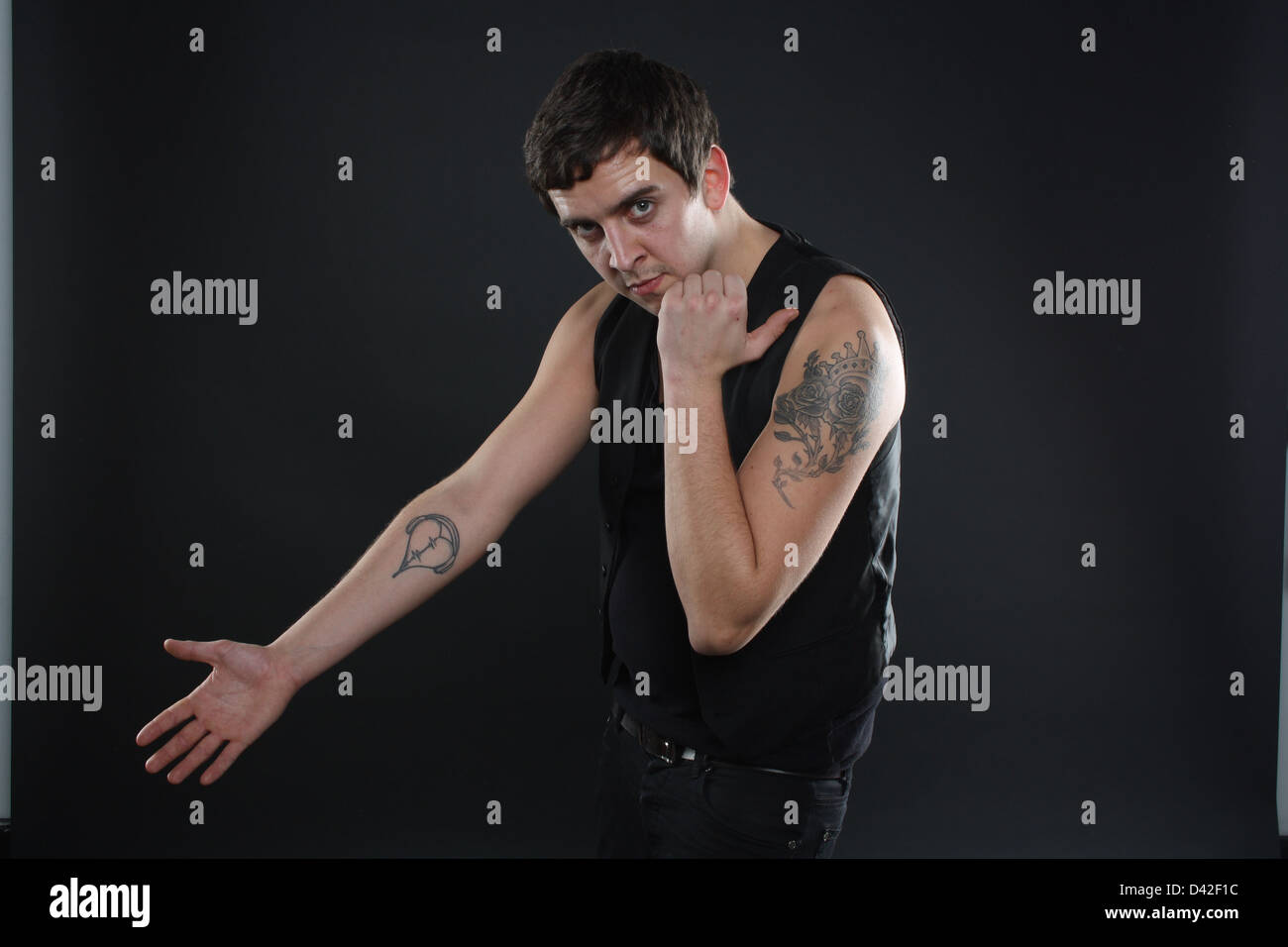 Arm Band Tattoo High Resolution Stock Photography And Images Alamy