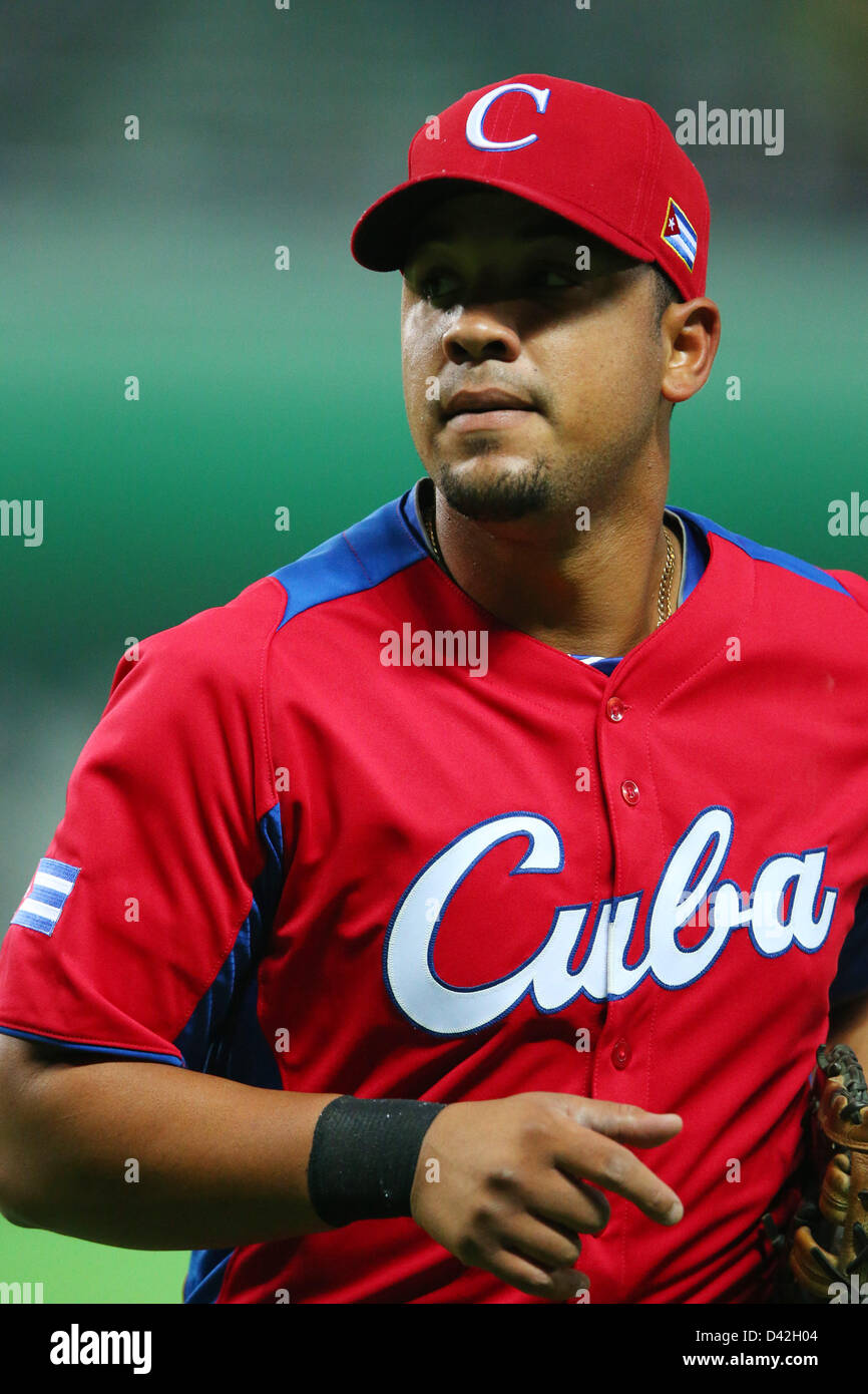 Jose Abreu 79 Cuba Red Baseball Jersey — BORIZ