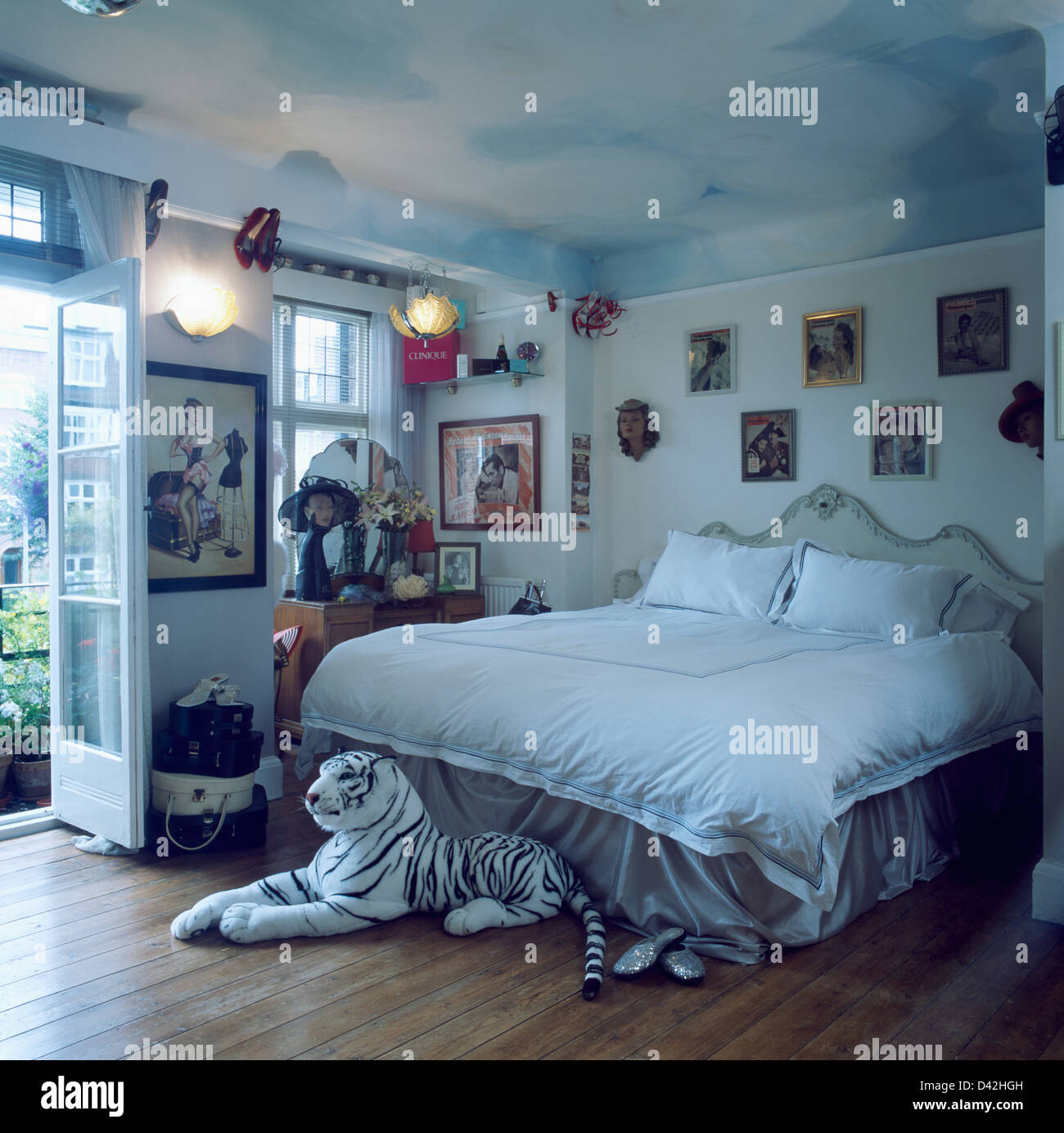 Pillows On Bed Clouds In Stock Photos Pillows On Bed Clouds In