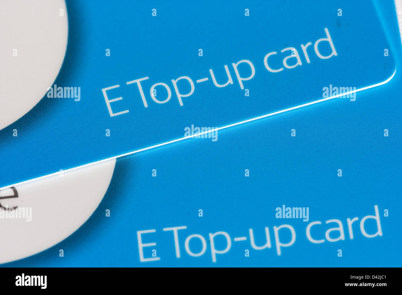 Mobile phones top up cards. UK Stock Photo - Alamy