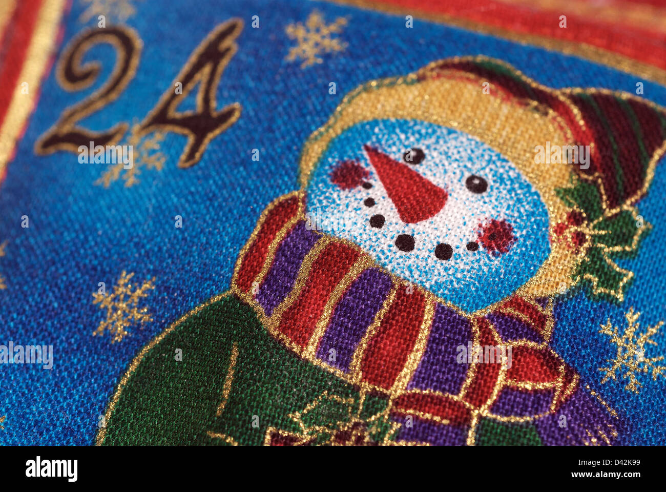 Berlin, Germany, the last field of an advent calendar Stock Photo Alamy