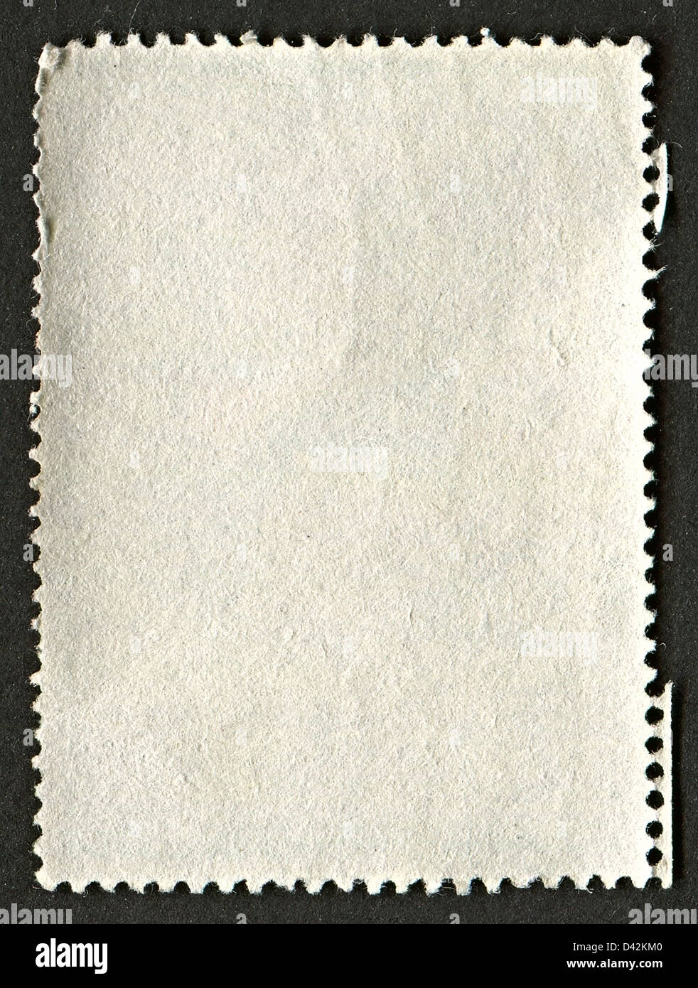 Photo Backside Stamp The reverse side of a postage stamp Stock Photo - Alamy
