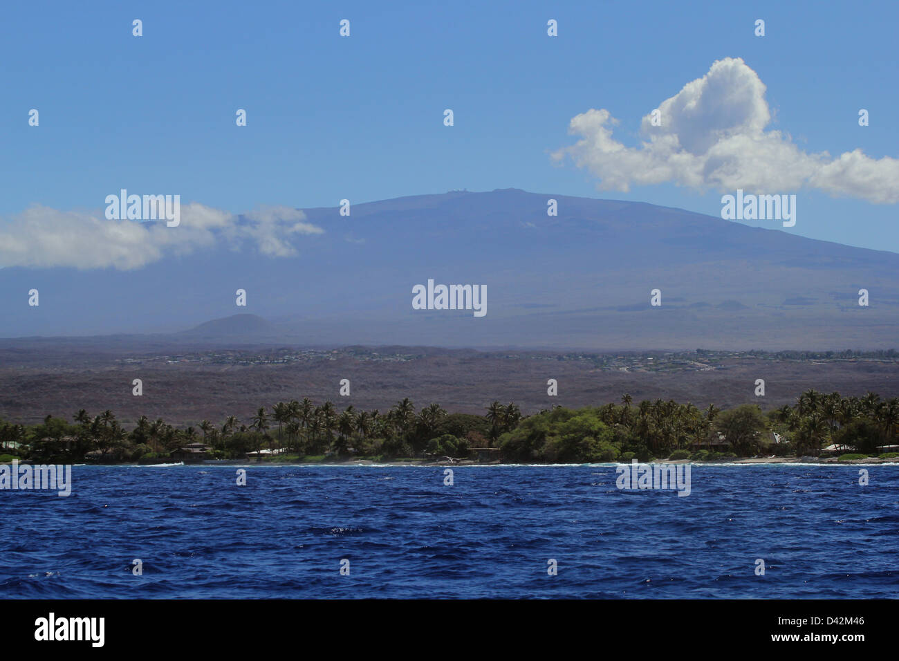 Mauna Kea Volcano Hawaii the big island Pacific Ocean Stock Photo Alamy