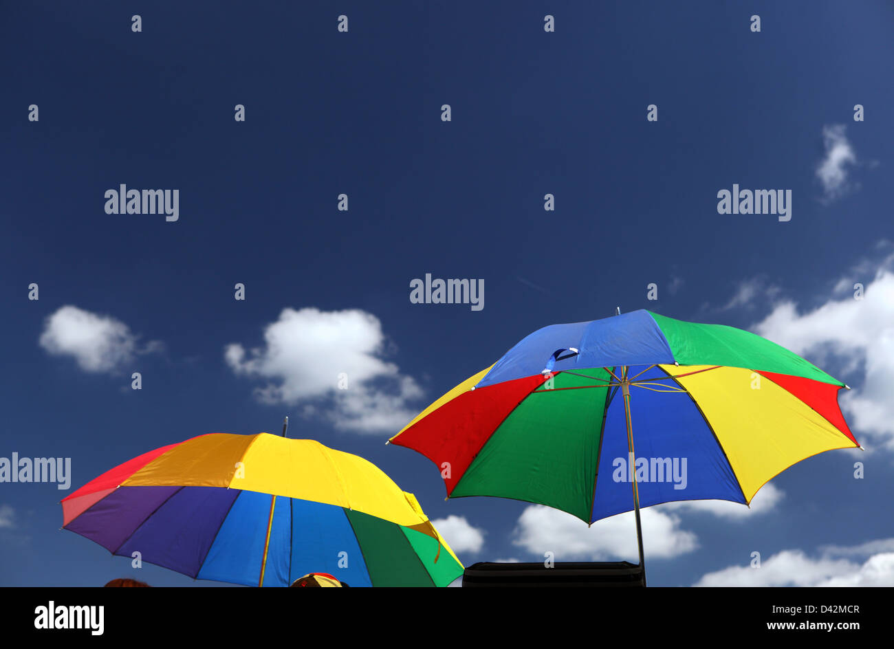 Berlin, Germany, umbrellas Stock Photo Alamy