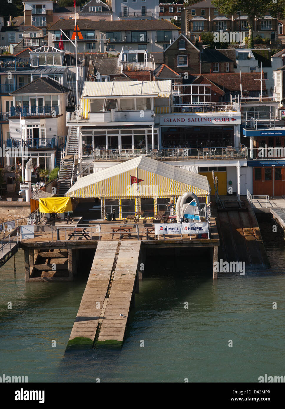 Island Sailing Club West Cowes Isle of Wight England UK Stock Photo Alamy