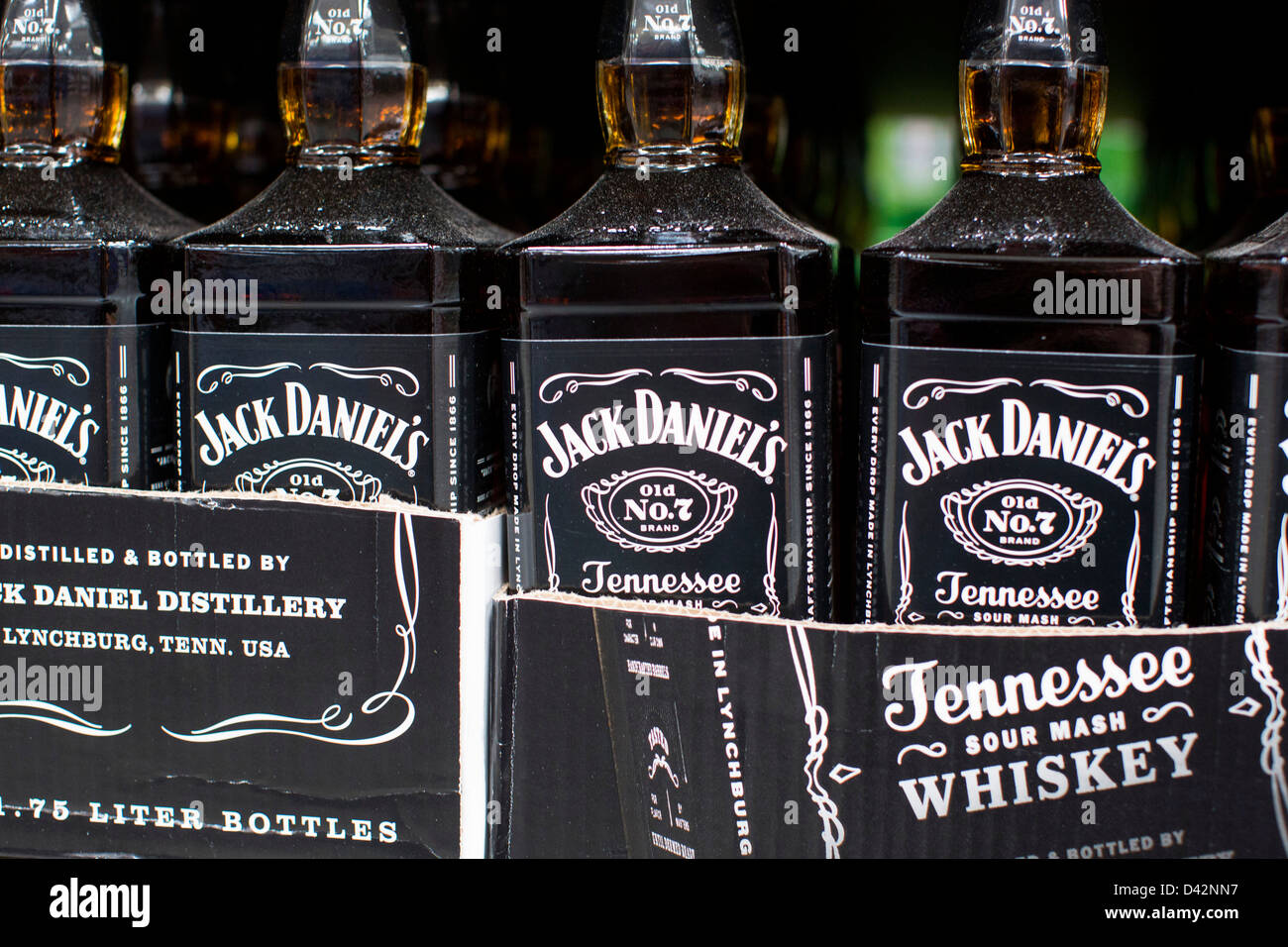 Jack Daniel's whiskey on display at a Costco Wholesale Warehouse Club Stock  Photo - Alamy