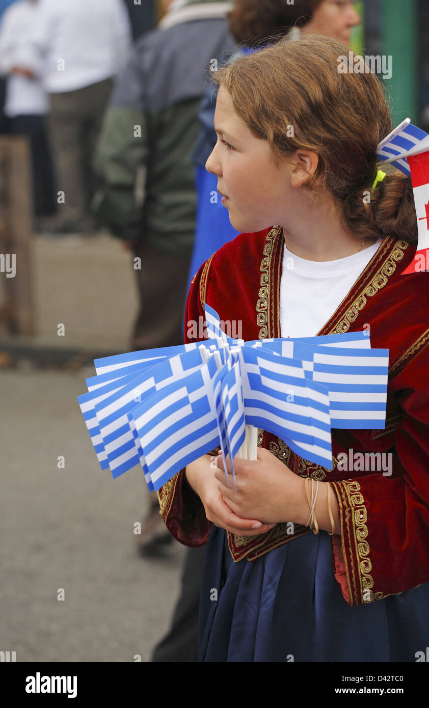 Greek Festival Stock Photo