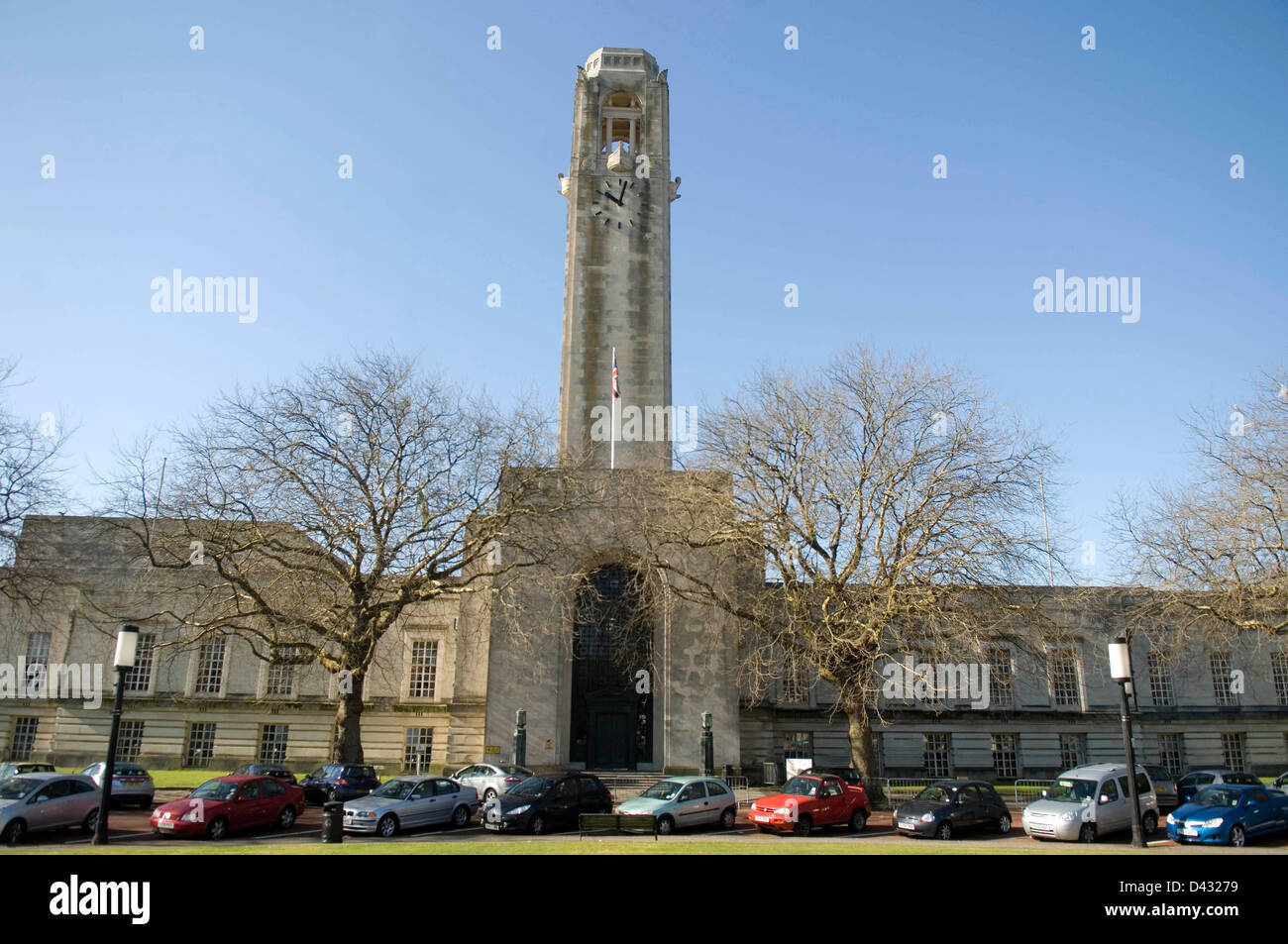 The Brangywn Hall in Swansea, South Wales, UK. Stock Photo