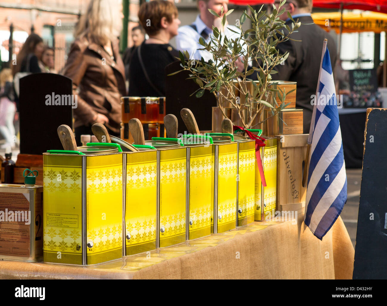 Greek food stall hires stock photography and images Alamy