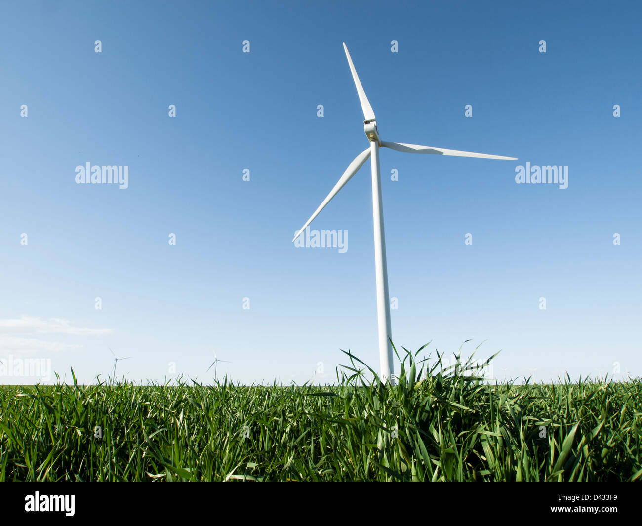 Wind turbines farm in Limon, Colorado Stock Photo Alamy